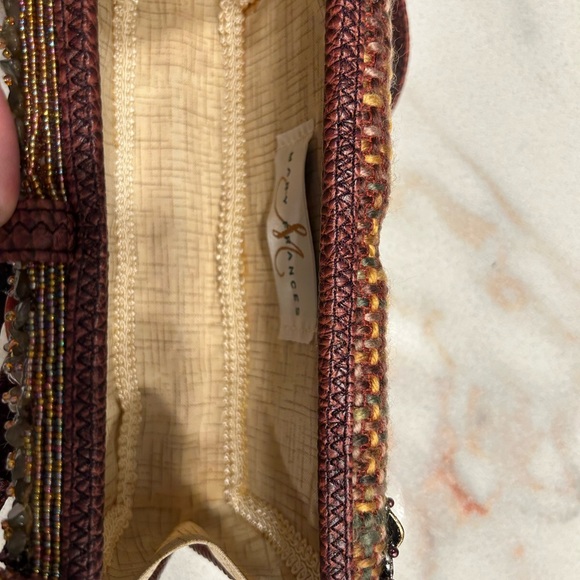 Mary Frances handbag- details beading, fresh water pearls, mother of pearls. - Picture 6 of 8